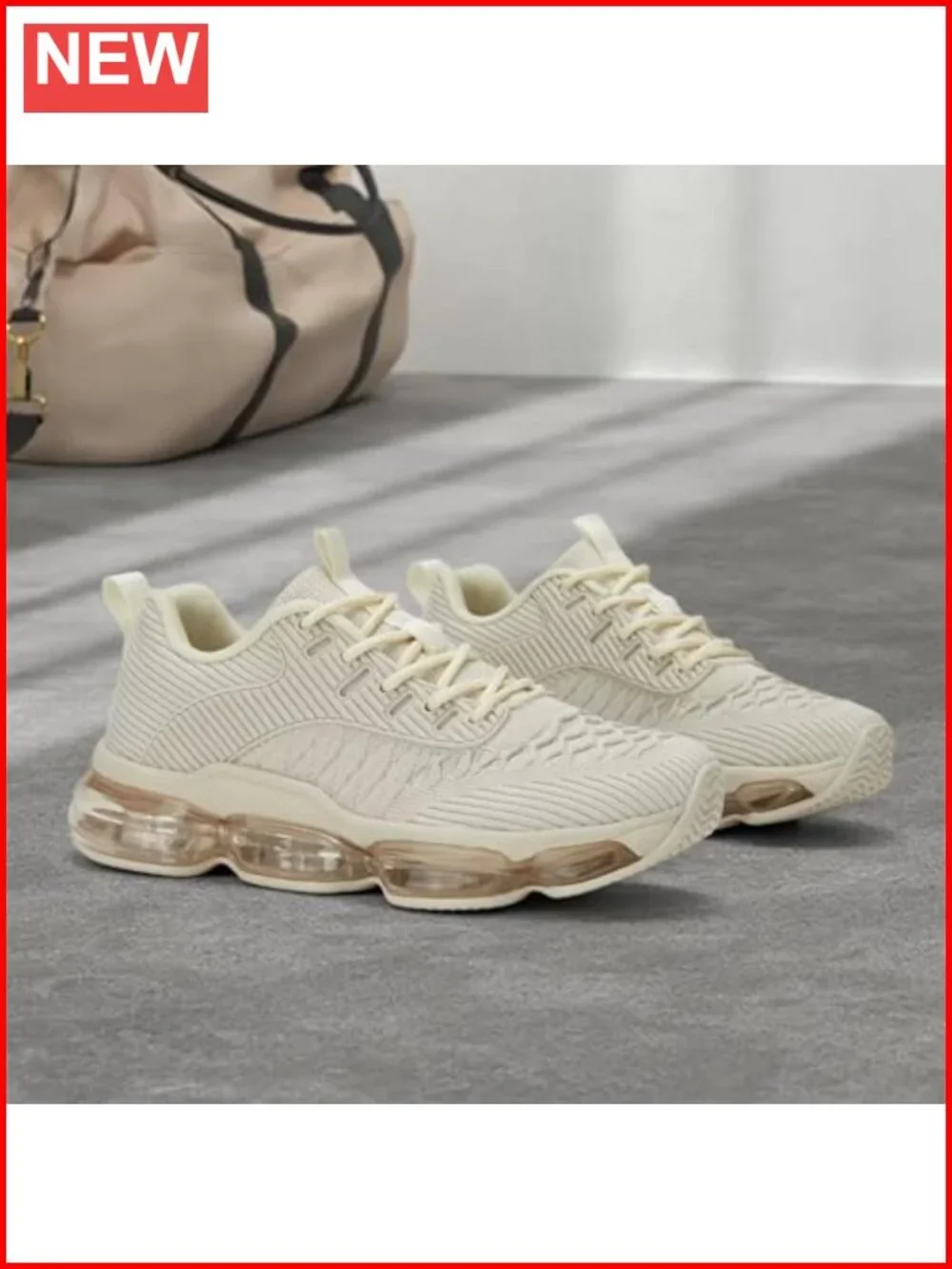 Air Cushion Running Sneakers Breathable Mesh Lightweight